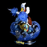 Figurine Pokemon Evolution Carapuce, Carabaffe, Tortank