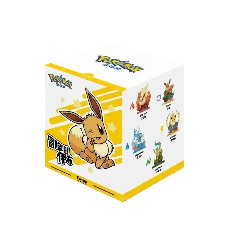 Figurine Pokémon évolution Evoli Pyroli Voltali Mentali