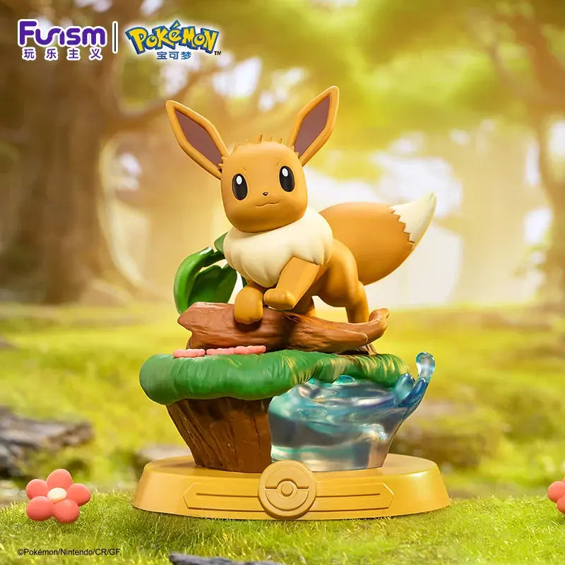Figurine Pokémon évolution Evoli Pyroli Voltali Mentali