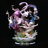 Figurine Pokemon évolution Mew Mewtwo