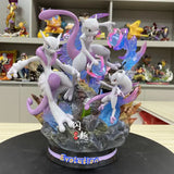 Figurine Pokemon évolution Mew Mewtwo