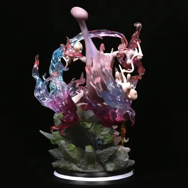 Figurine Pokemon évolution Mew Mewtwo