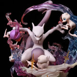 Figurine Pokemon évolution Mew Mewtwo