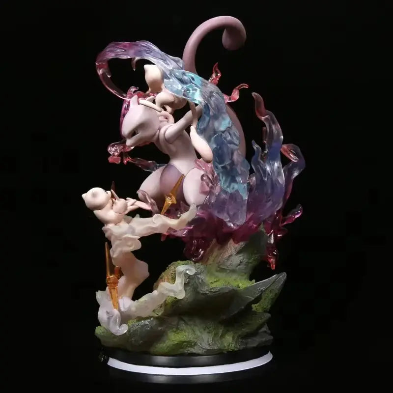 Figurine Pokemon évolution Mew Mewtwo