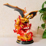 Figurine Pokemon Evolution Salamèche Reptincel Dracaufeu