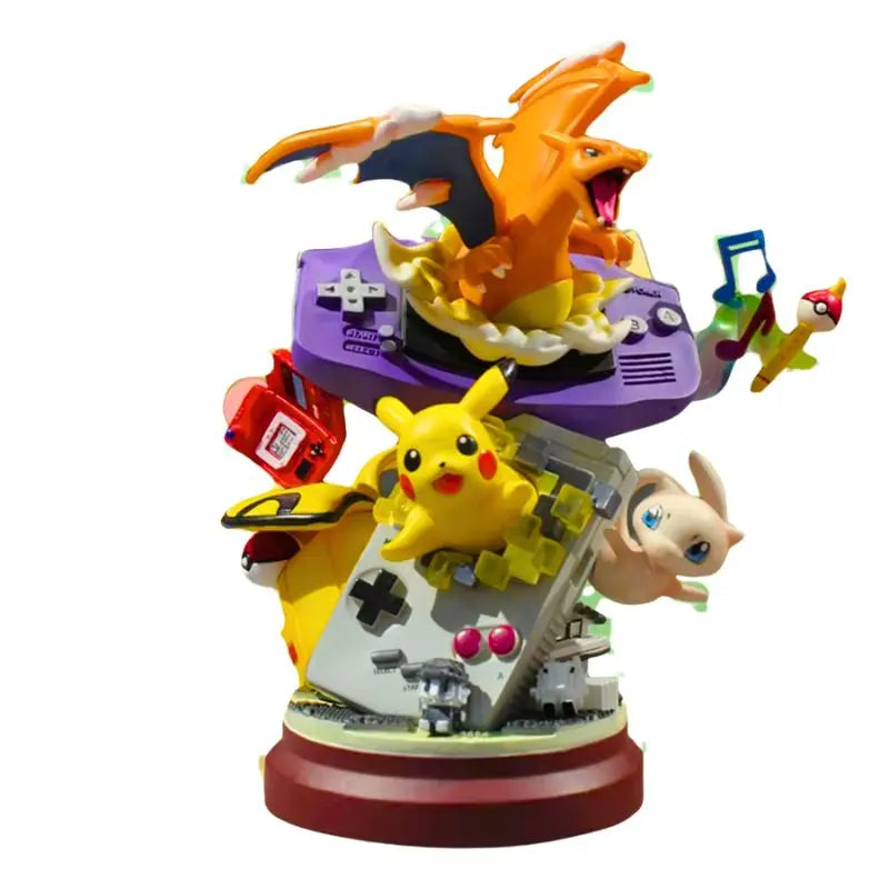 Pokemon Pikachu Charizard & Mew Figurine Special Pokemon Decor Figurine