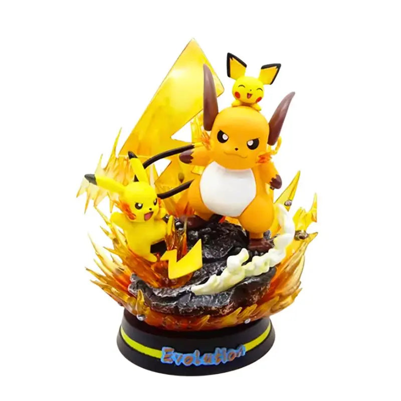 Figurine Pokemon Pikachu Raichu