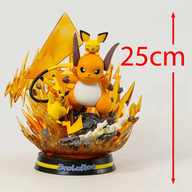 Figurine Pokemon Pikachu Raichu