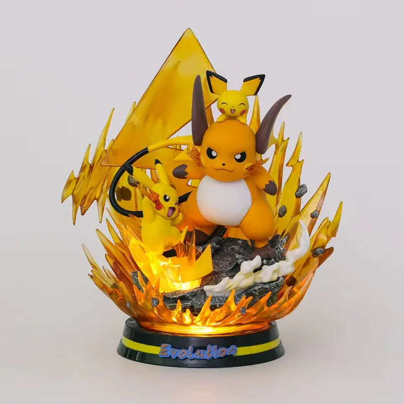 Figurine Pokemon Pikachu Raichu