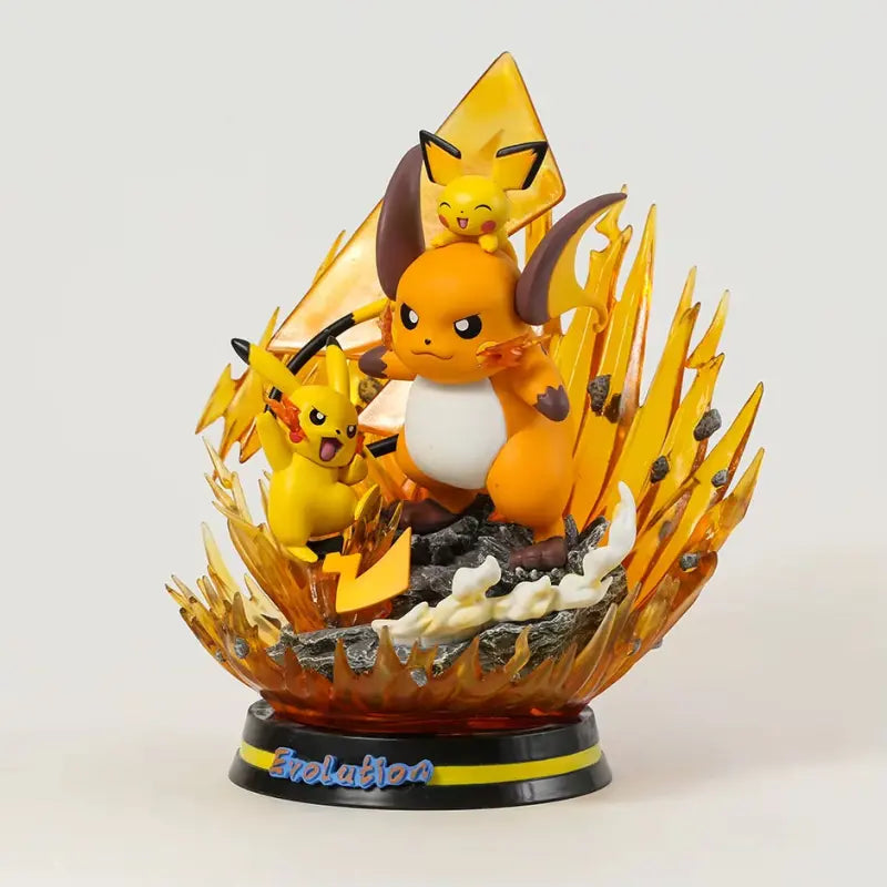 Figurine Pokemon Pikachu Raichu