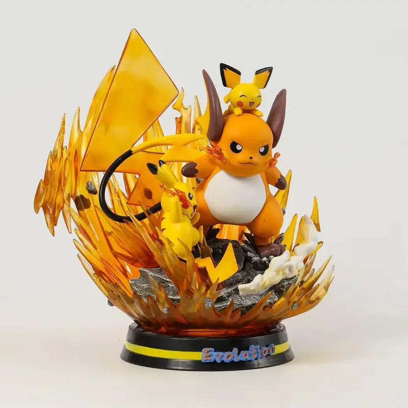 Figurine Pokemon Pikachu Raichu