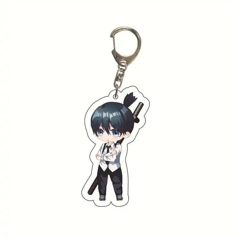 Porte-clef en acrylique Chainsaw Man
