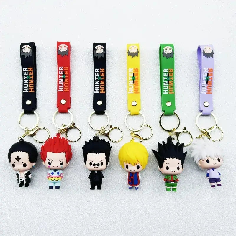 Porte-clef Hunter x Hunter en silicone
