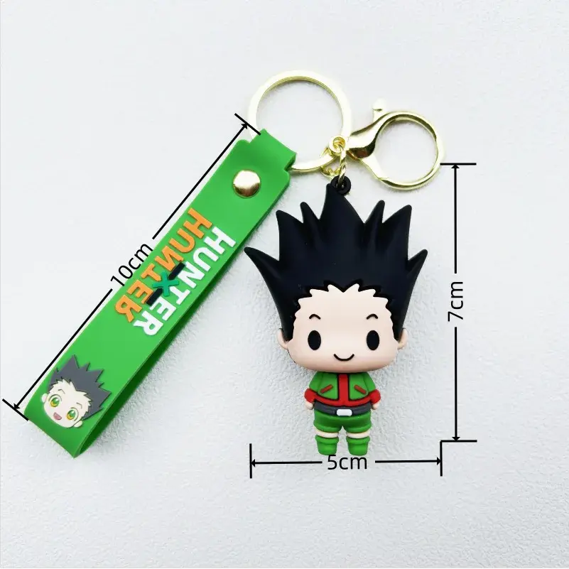 Porte-clef Hunter x Hunter en silicone