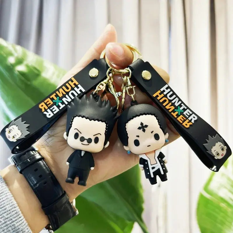 Porte-clef Hunter x Hunter en silicone
