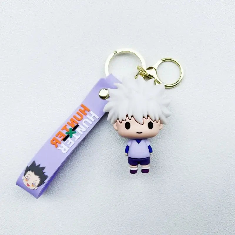 Porte-clef Hunter x Hunter en silicone