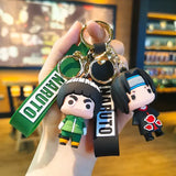 Porte-clef Naruto Shippuden en silicone