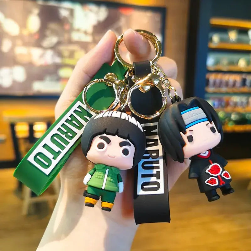 Porte-clef Naruto Shippuden en silicone