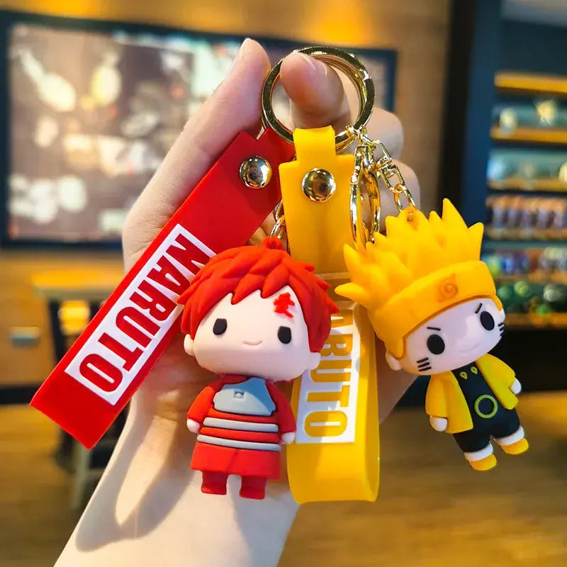 Porte-clef Naruto Shippuden en silicone