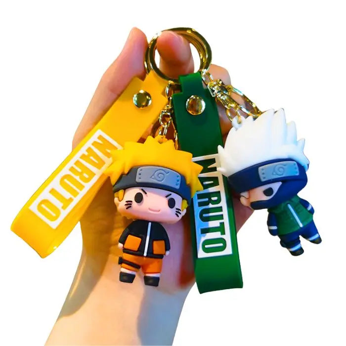 Porte-clef Naruto Shippuden en silicone