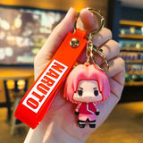Porte-clef Naruto Shippuden en silicone