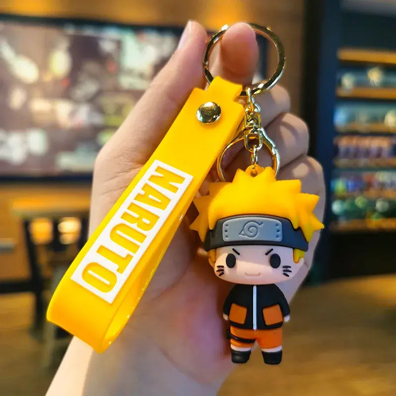 Porte-clef Naruto Shippuden en silicone