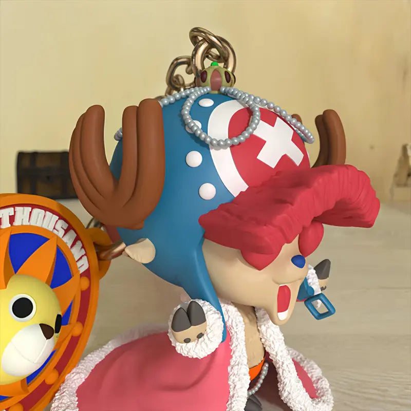 Porte-clef One Piece Luffy roi des Pirates