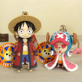 Porte-clef One Piece Luffy roi des Pirates
