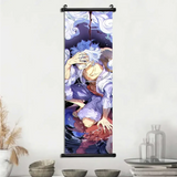Poster déroulant Canvas Monkey D. Luffy Nika Joy Boy Gear V