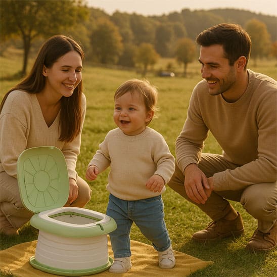 Pot bebe | Folding Toilet