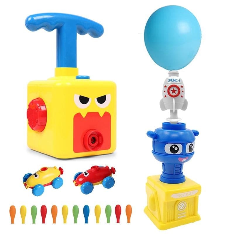 MagicBallon Jouet Voiture & Astronaute Propulsée par Ballon Gonflable