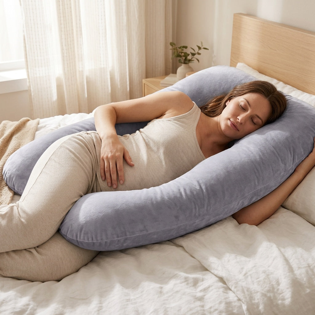 XXL U-Shaped Pregnancy Pillow