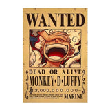 Poster Wanted One Piece Prime Monkey D. Luffy Joy Boy Post Wano