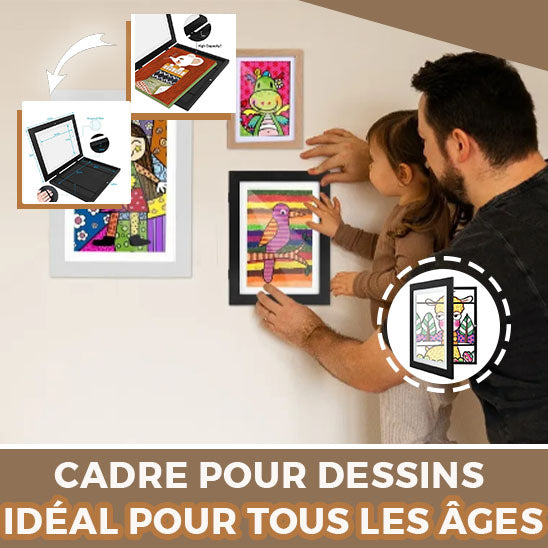ArtKids - Cadre photo pour dessins et peintures