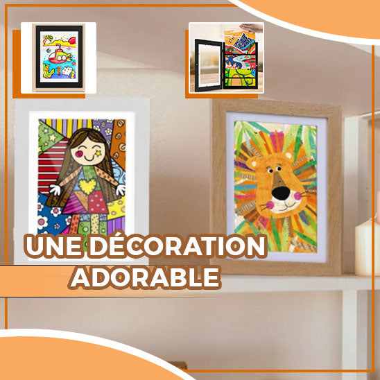 ArtKids - Cadre photo pour dessins et peintures