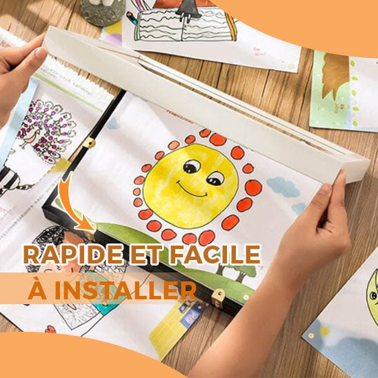 ArtKids - Cadre photo pour dessins et peintures