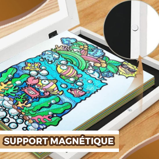 ArtKids - Cadre photo pour dessins et peintures