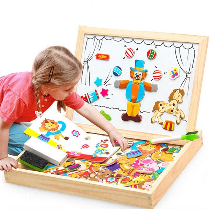 Boite de Dessin en Bois