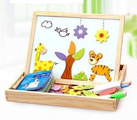 Boite de Dessin en Bois