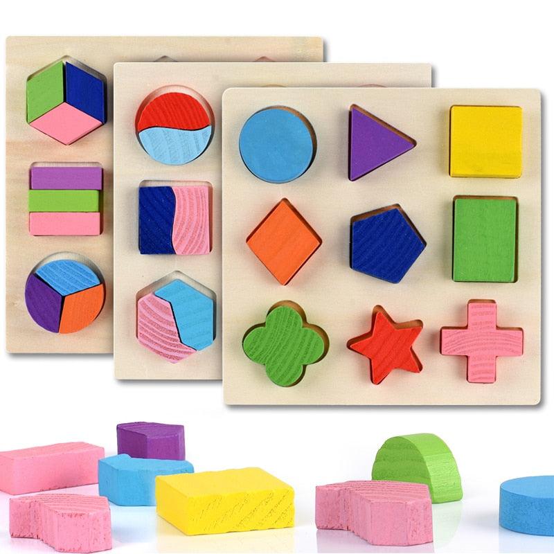 Puzzle Formes en Bois Bébé