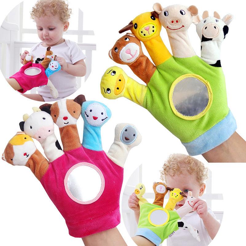 Gant Marionnette sur chaque doigts Bébé