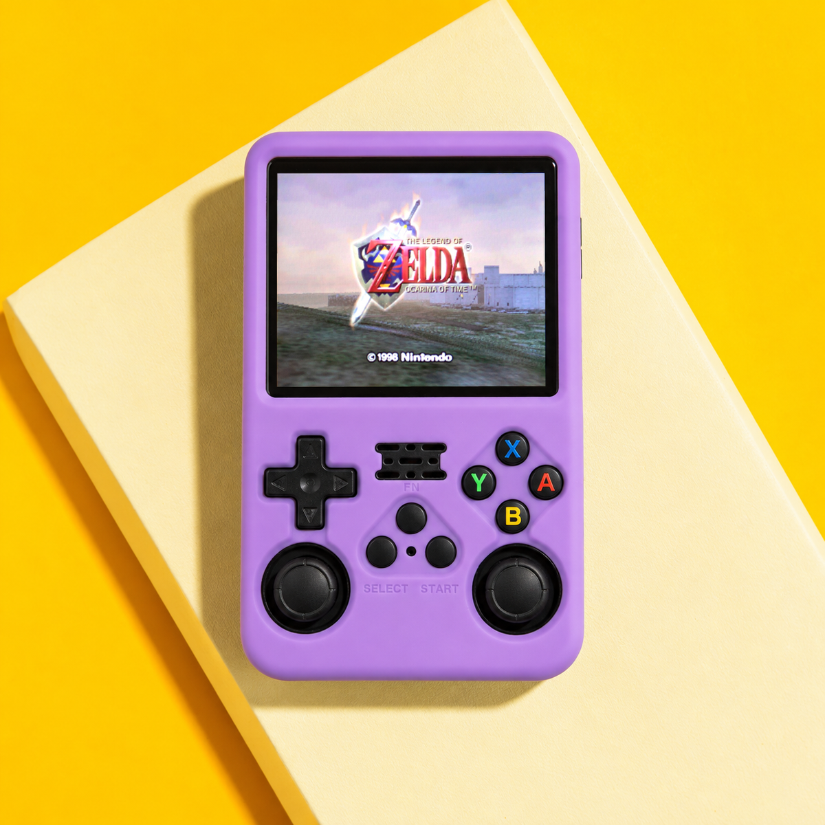 Coque Silicone pour Console R36S — Housse Antichoc avec Dragonne