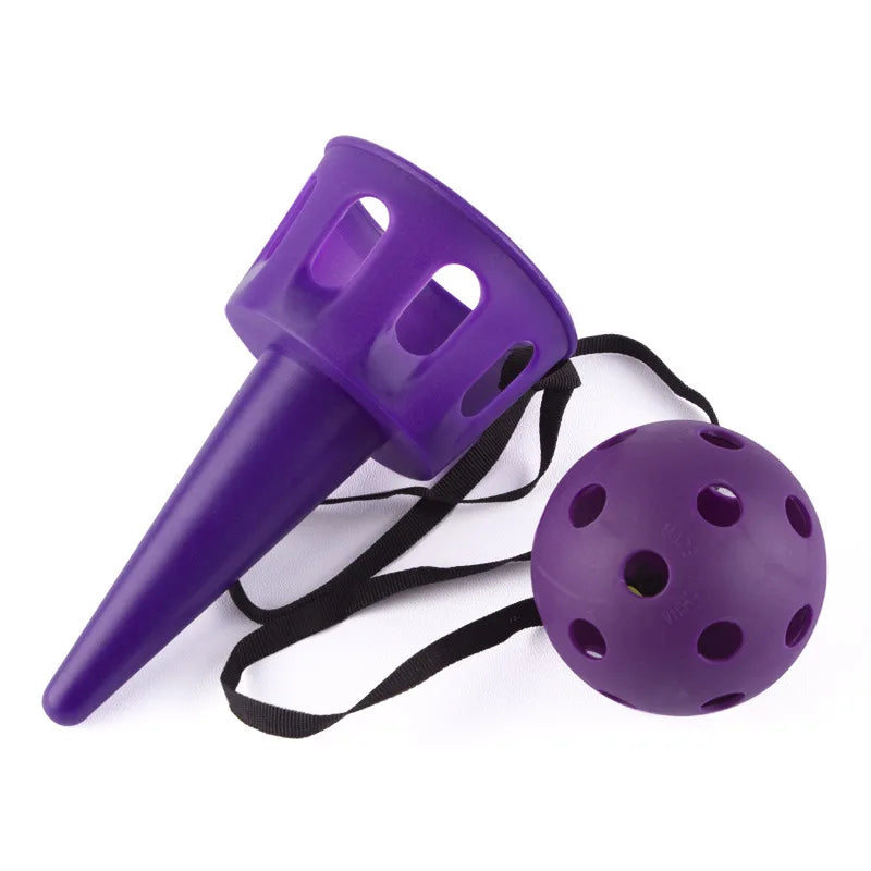 Cône attrape balle coloré pour enfants – Lot de 3 pièces