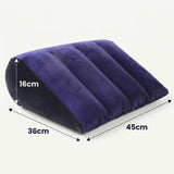 Coussin gonflable en forme de triangle