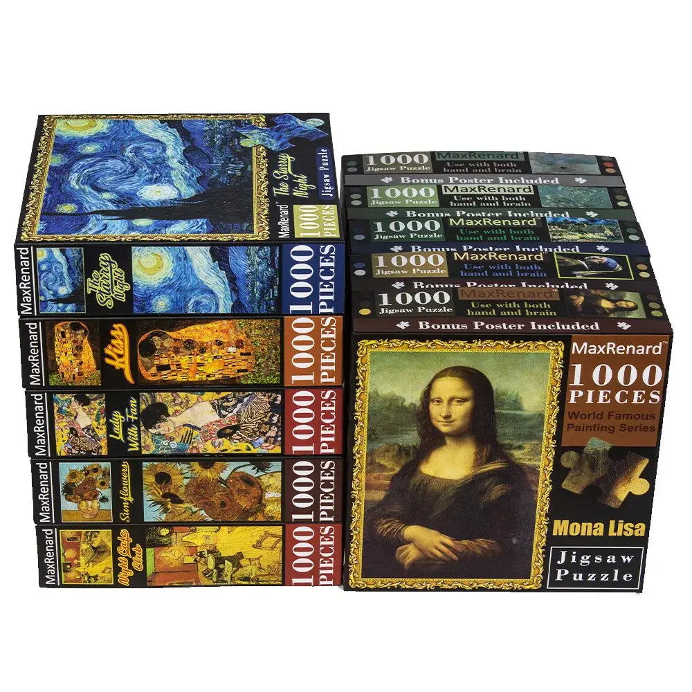 Puzzle 1000 Pièces Tableau Ancien Le Baiser