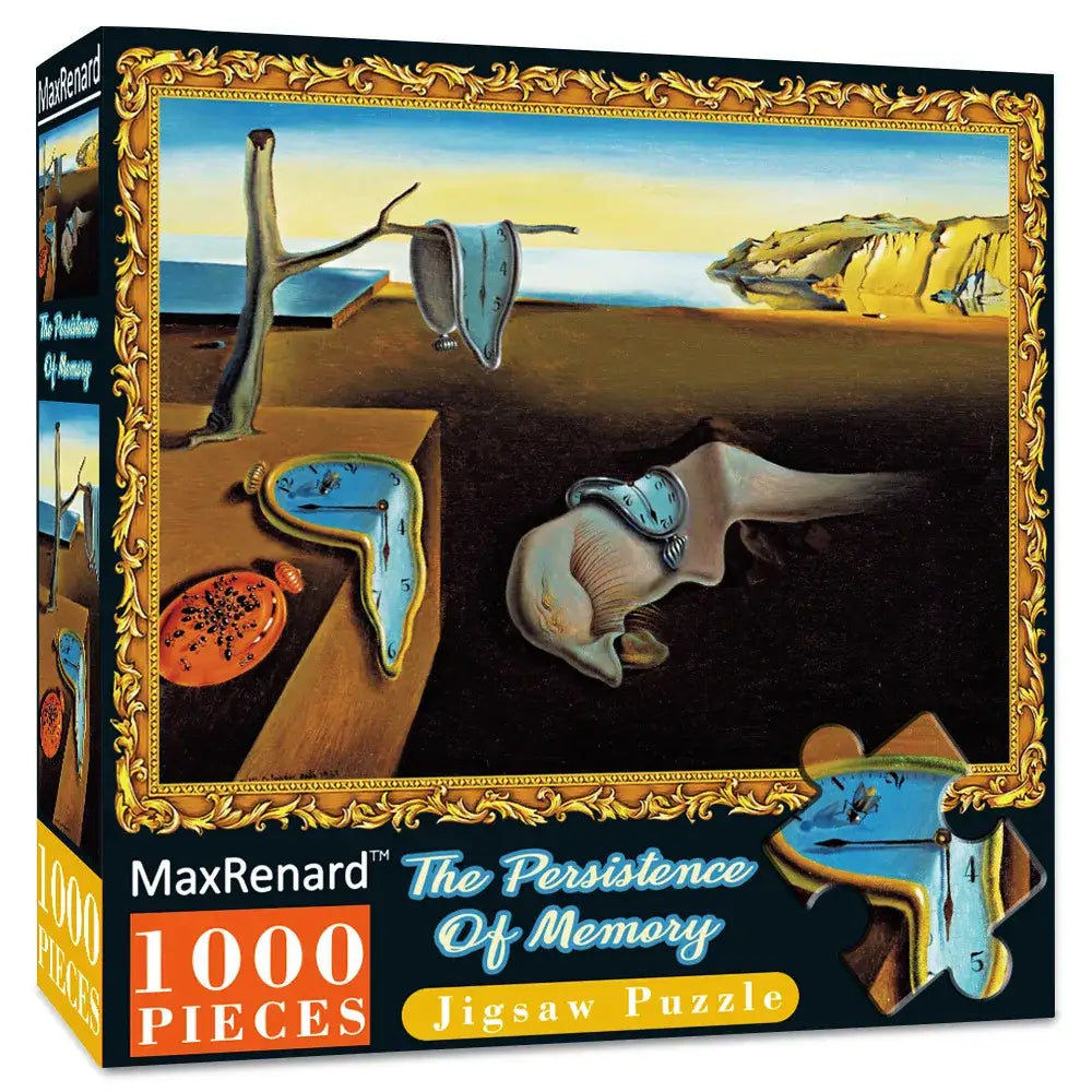 Puzzle 1000 Pièces Tableau Persistance de la mémoire