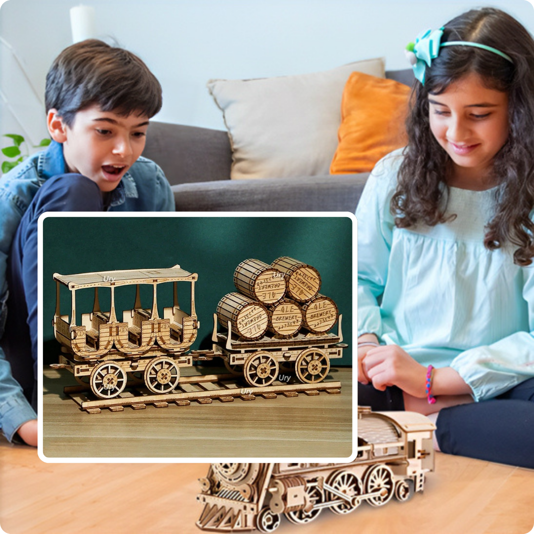 Puzzle 3D | Boizzle Wagon de train