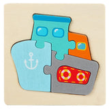 PUZZLE BEBE | Ludipuzzle Ensemble de 6 casse-têtes: les machines