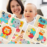 PUZZLE BEBE | Ludipuzzle Ensemble de 6 casse-têtes: les animaux