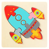 PUZZLE BEBE | Ludipuzzle Ensemble de 6 casse-têtes: les machines